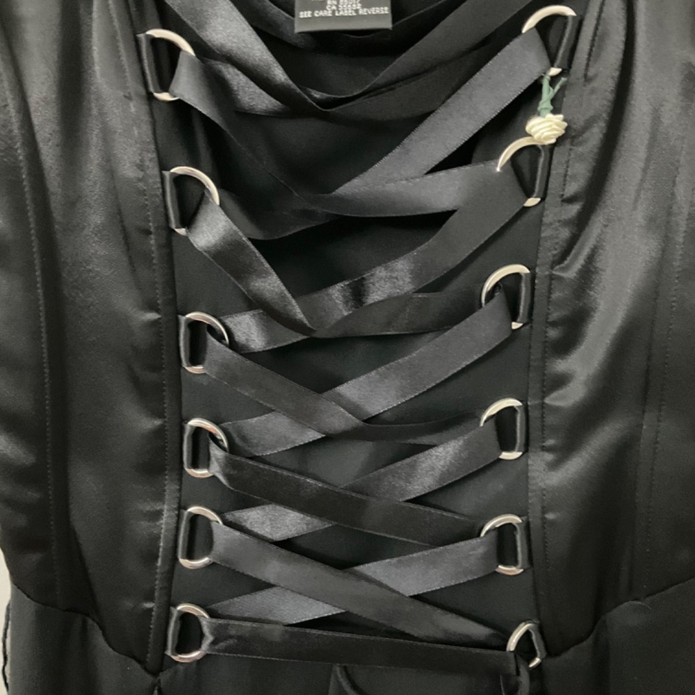 bebe lace up corset dress vintage Y2K - Picture 5 of 5
